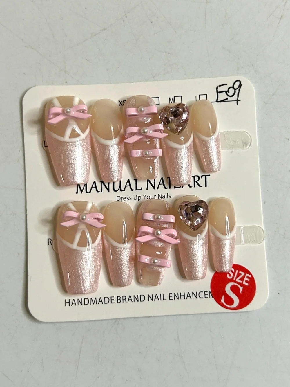 Ballerina 3D Press On Nail Set